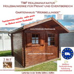 Gartenhaus Werkzeughaus Holzschuppen Bungalow Holzhaus Laube Holzlaube Bausatz Modell Werbellinsee