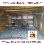 Ob als gewerblich genutzte Beachbar oder Grillhütte oder privater "Ruhepunkt" - der Pavillon "SOLARIX" erfüllt nahezu jede Anforderung!