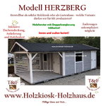 Holzhaus Gartenhaus Kiosk Holz Holzkiosk Verkaufshaus Verkaufshütte Biergarten Gartenlaube HERZBERG