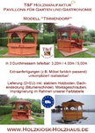 Gartenpavillon Gastropavillon Pavillon Sitzecke Holzpavillon Modell Timmendorf