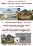Gartenpavillon Gastropavillon Pavillon Sitzecke Holzpavillon Modell Hiddensee