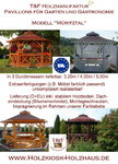 Gartenpavillon Gastropavillon Pavillon Sitzecke Holzpavillon Modell Müritztal