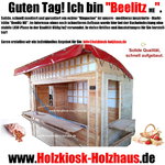 Markthütte Verkaufshütte Eventhütte Holzhütte Modell "BEELITZ ME"