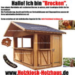 Markthütte Verkaufshütte Eventhütte Holzhütte Modell "BROCKEN"