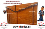 Markthütte Eventhütte Verkaufshütte faltbar klappbar Stahlrahmen Modell FLIXFLUX