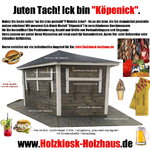 Markthuette, Kiosk, Biergarten, Gartenhaus, Verkaufsstand, Verkaufshuette, Verkaufspavillon sechseckig
